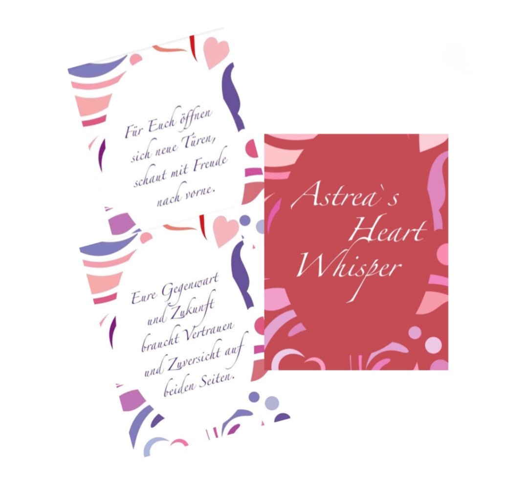Heart Whisper Botschaftskarten