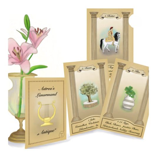 Lenormandkarten "Antique"
