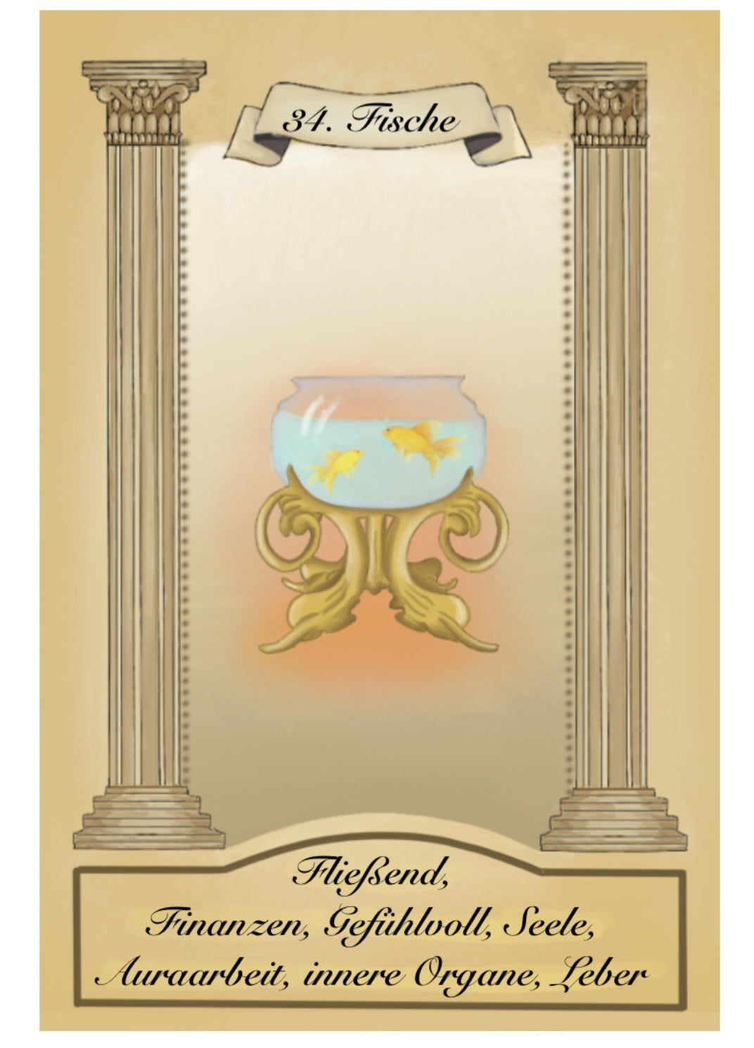 Lenormandkarten "Antique"