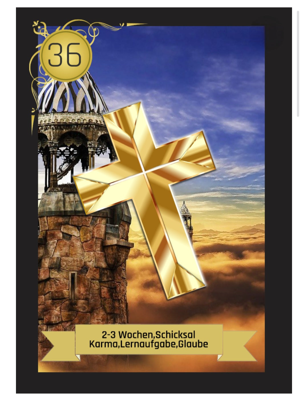 Lenormand Karten"Gold Edition"