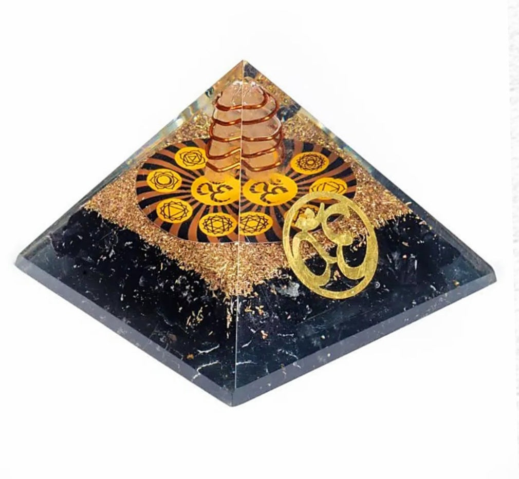 Turmalin Orgonit-Pyramide